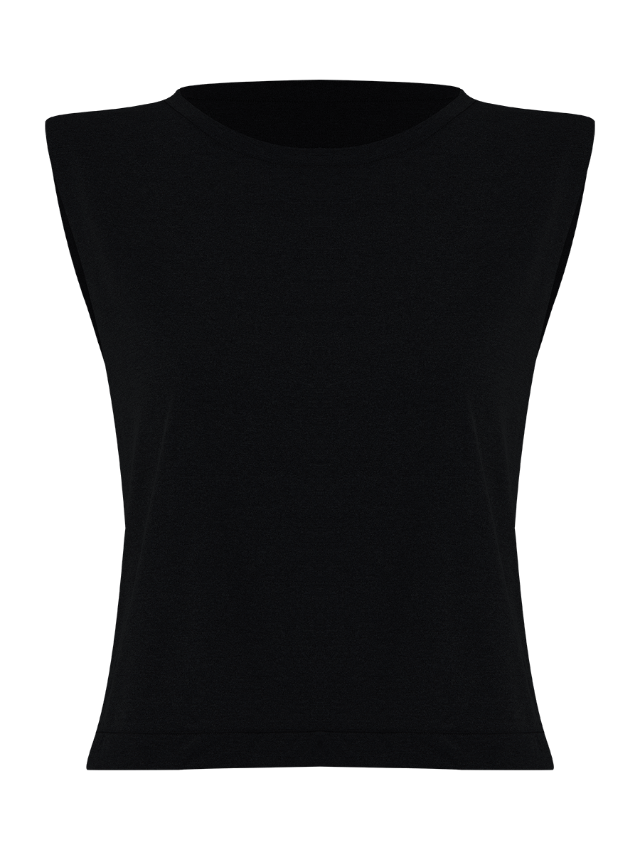 Regata Cropped Preto — foto 10
