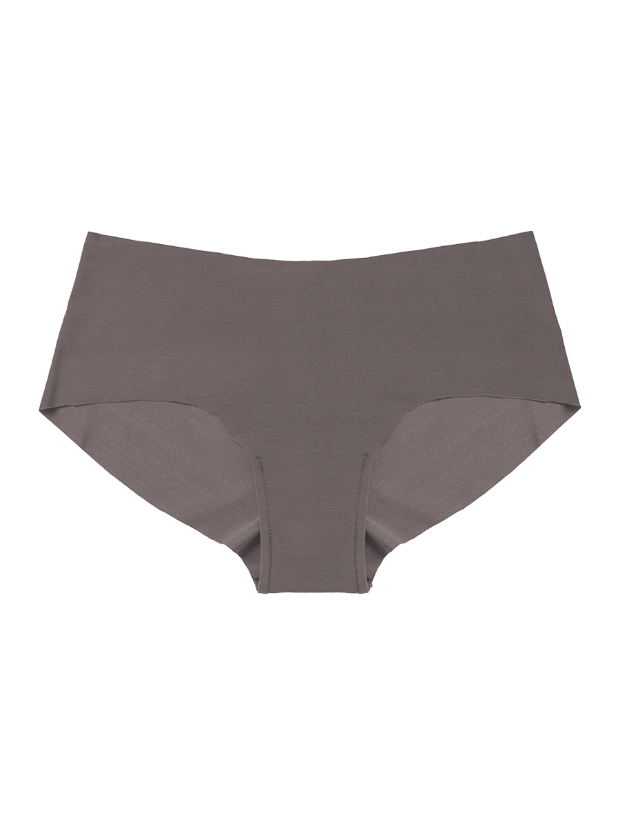 Calcinha Tanga Brasileira Em Microfibra Nude Marrom Avela — foto 3