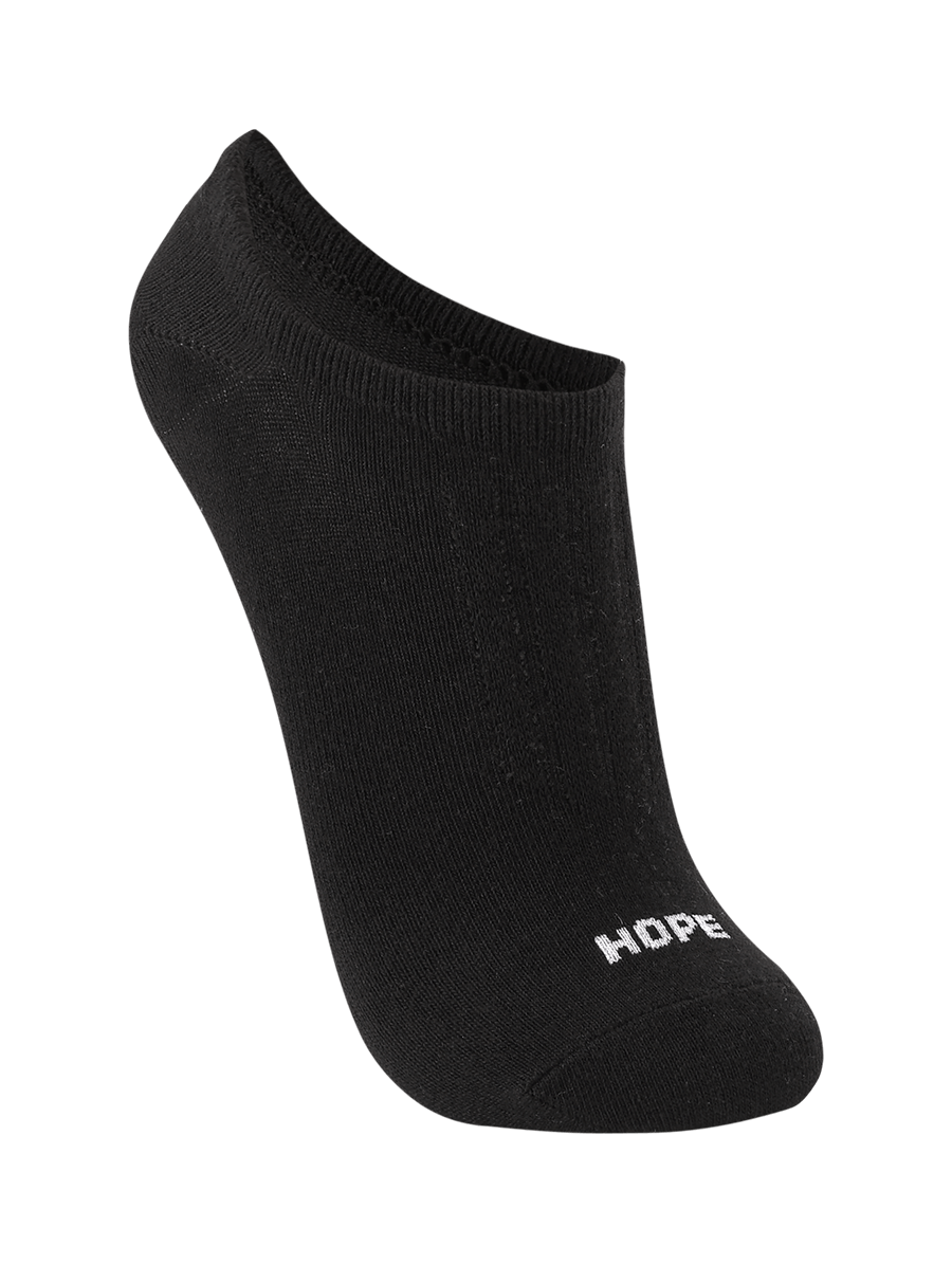 Kit Com 3 Pares De Meias Soquete Em Algodão Cinza Mescla/preto/branco — foto 3