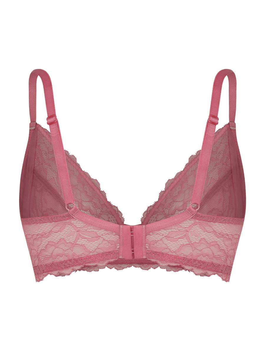 Sutiã Meia-taça Sem Bojo Com Aro Em Renda Na Sua Medida – Taça Rosa Collant — foto 2