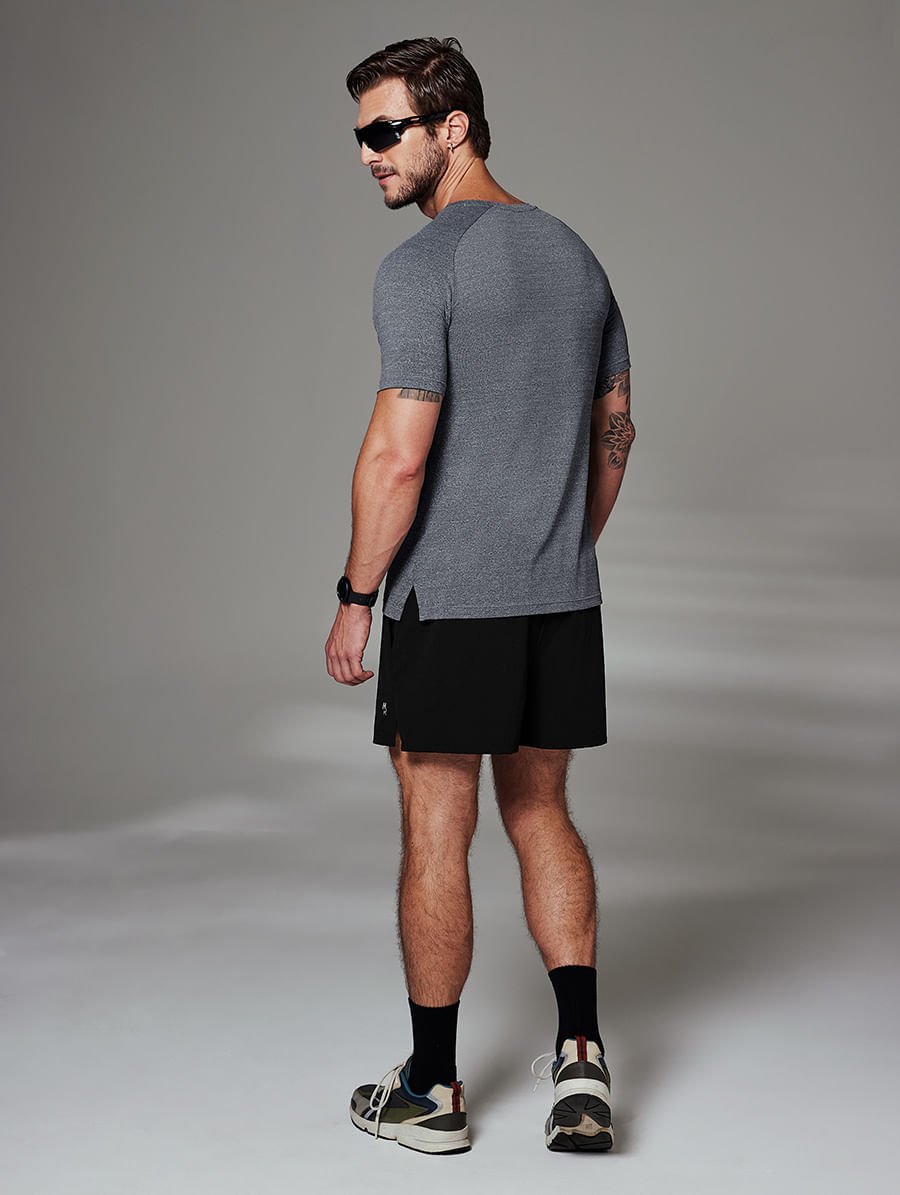 Shorts Masculino Curto Preto — foto 2