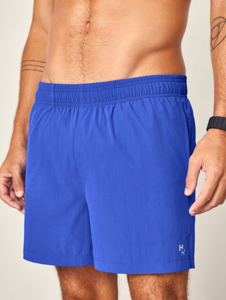 Shorts Masculino Curto Training Azul Agata — foto 2