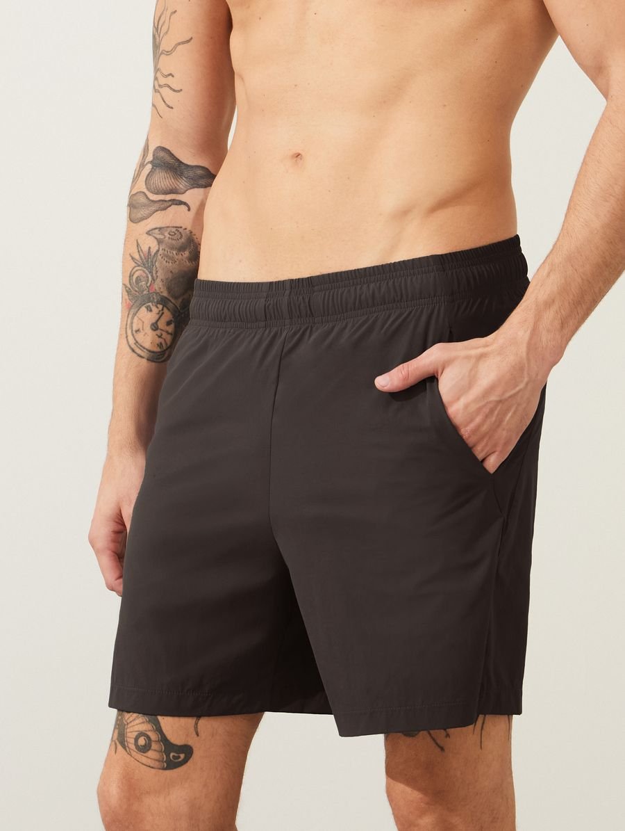 Shorts Masculino Longo Training Cinza Hematita — foto 5