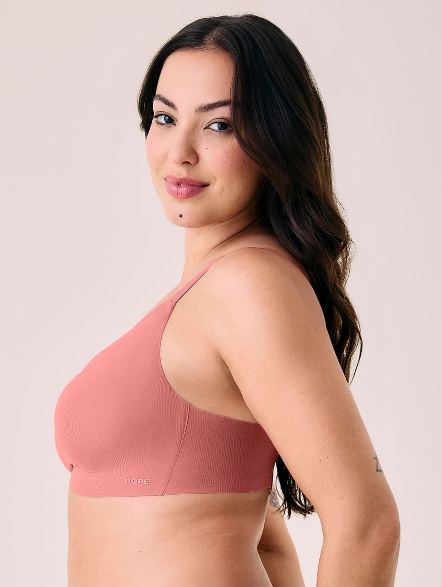 Sutiã Triângulo Com Bojo Removivel Naked Rosa Collant — foto 3