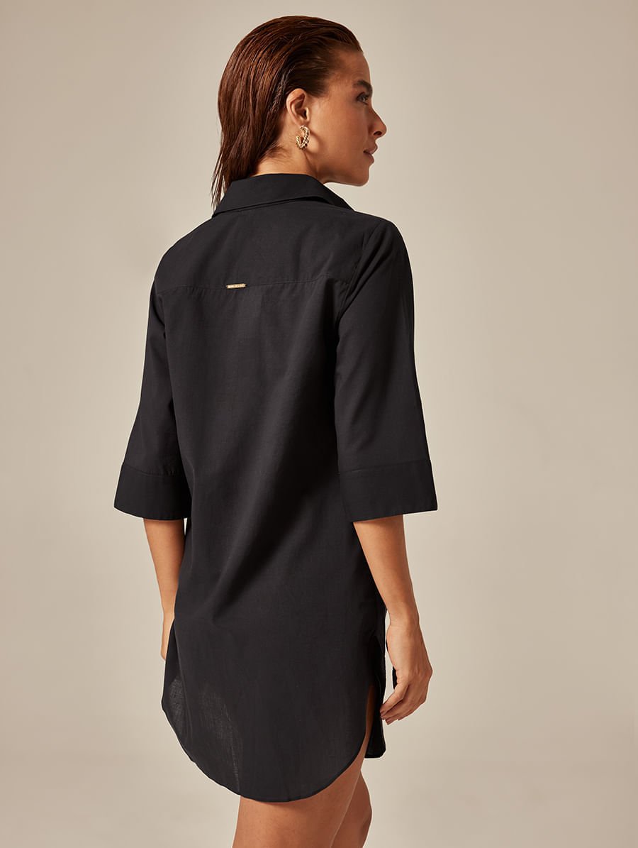 Camisa Básica Preto — foto 2
