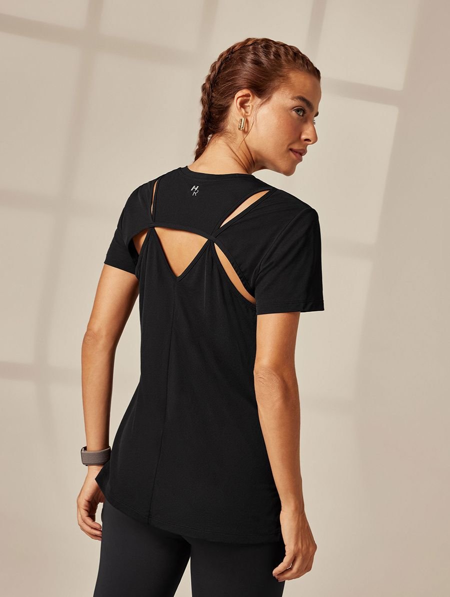 T-shirt Pétala Resort Preto — foto 3