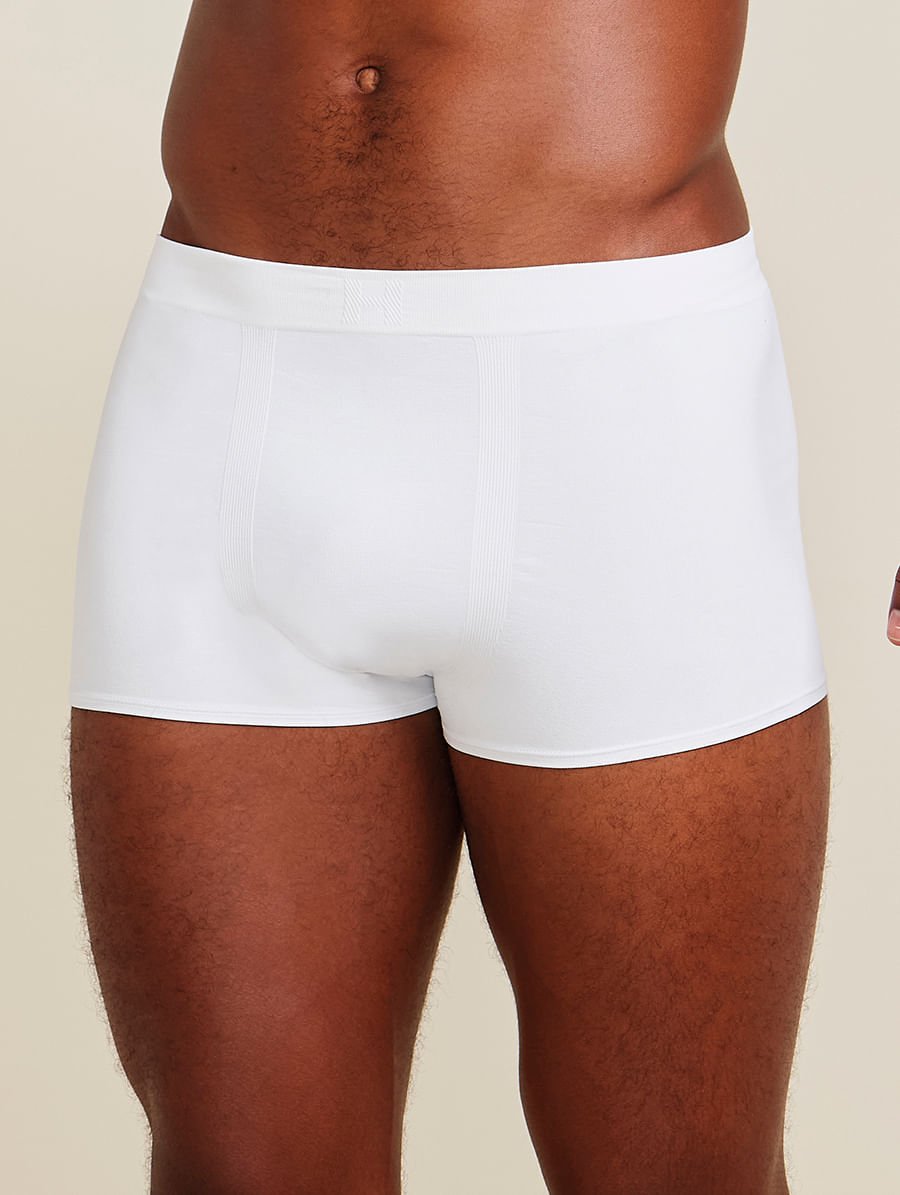 Cueca Sungão Em Microfibra Sem Costura Light Branco — foto 1