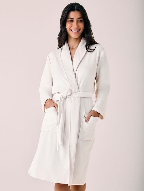Robe Em Plush Sincronia Off White